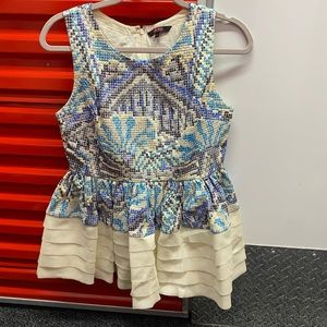 Fish Fry embroidered top